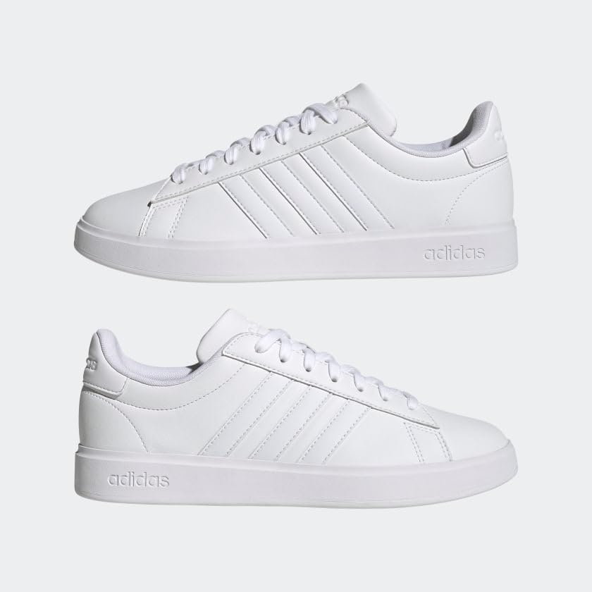 image:imageadidas Mens Grand Court 20 ShoeFtwr WhiteFtwr WhiteEcru Tint