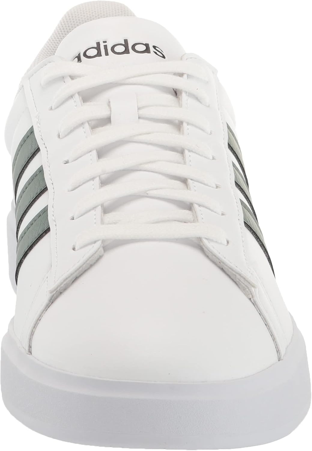 image:imageadidas Mens Grand Court 20 ShoeFtwr WhiteGreen OxideAltered Amber