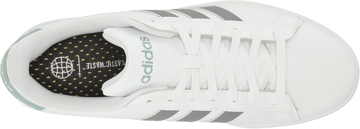 image:imageadidas Mens Grand Court 20 ShoeWhiteGreyMagic Grey