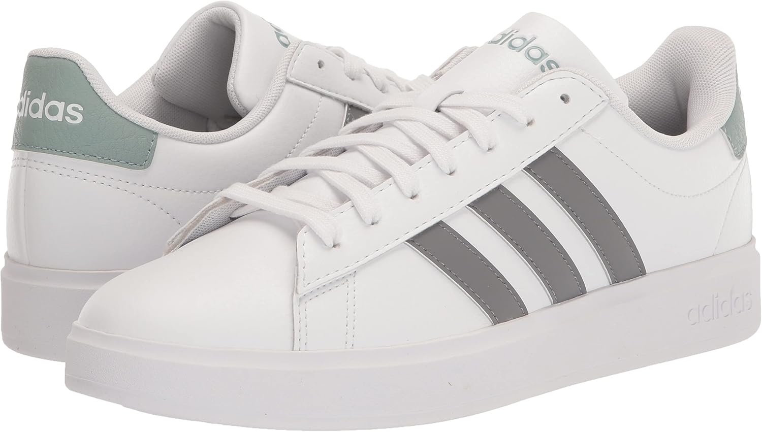 image:imageadidas Mens Grand Court 20 ShoeWhiteGreyMagic Grey