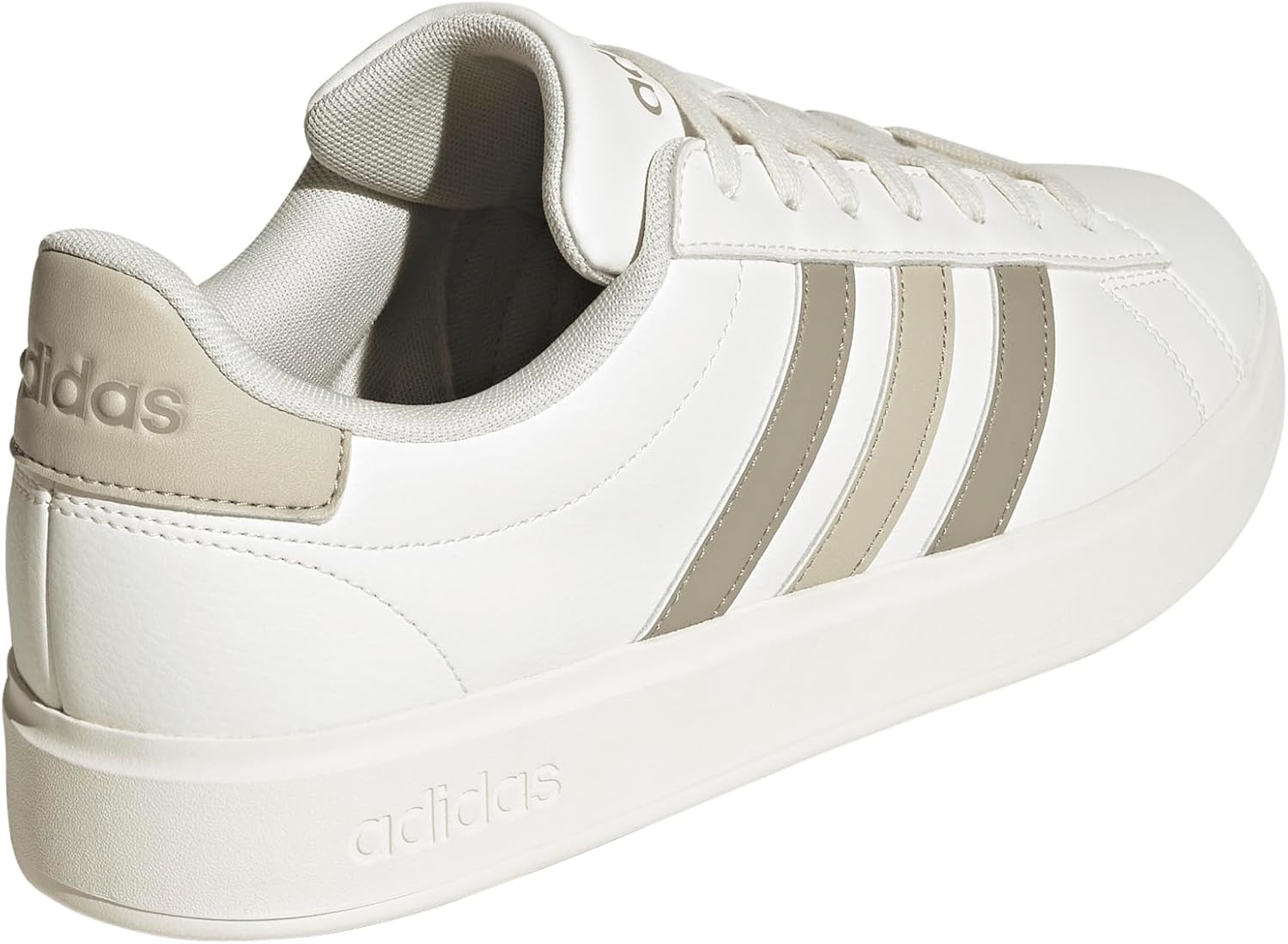 image:imageadidas Mens Grand Court 20 ShoeWhitePutty BeigeWonder Alumina