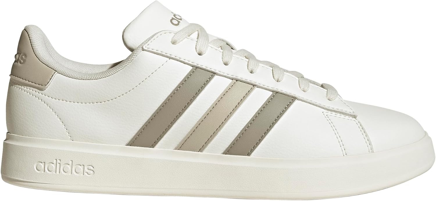 image:imageadidas Mens Grand Court 20 ShoeWhitePutty BeigeWonder Alumina