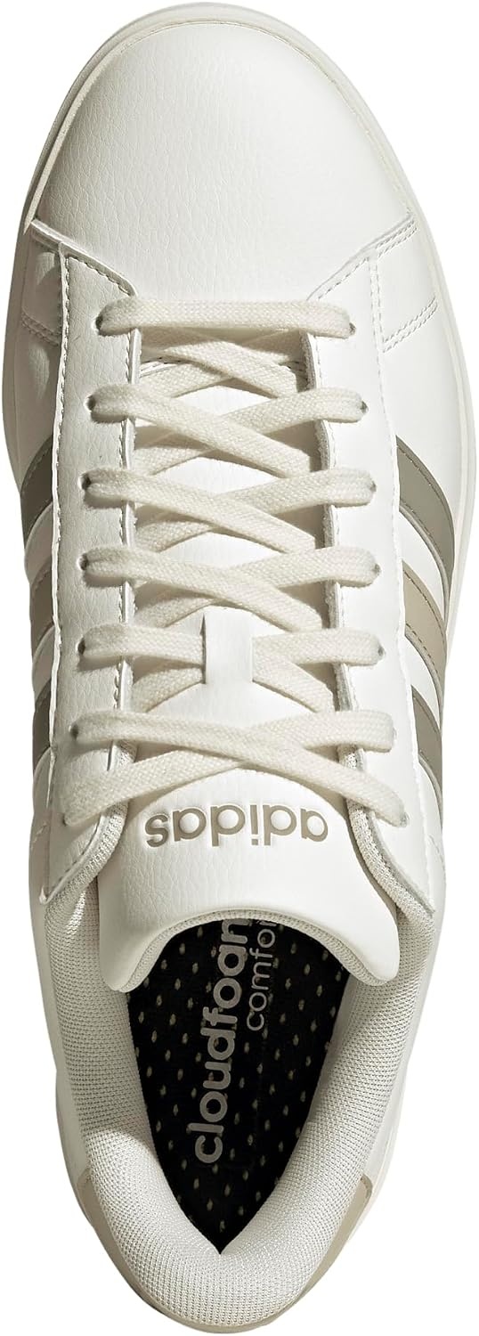 image:imageadidas Mens Grand Court 20 ShoeWhitePutty BeigeWonder Alumina