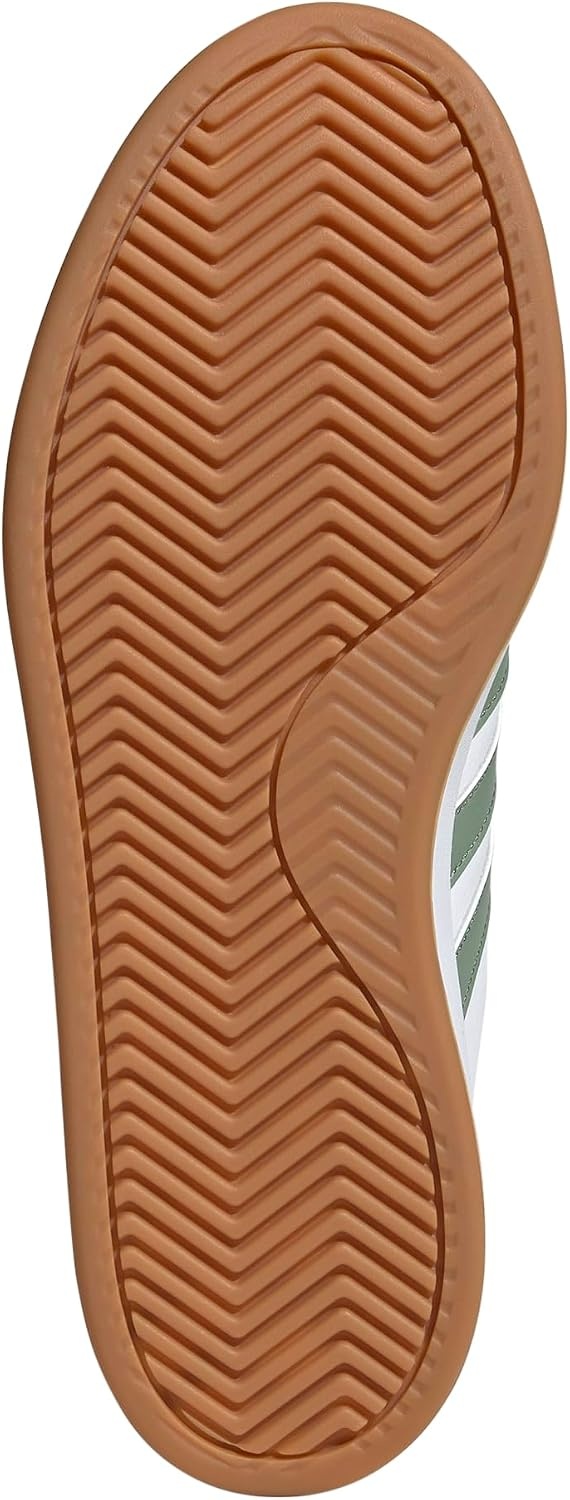 image:imageadidas Mens Grand Court 20 ShoeWhiteSilver GreenCollegiate Green