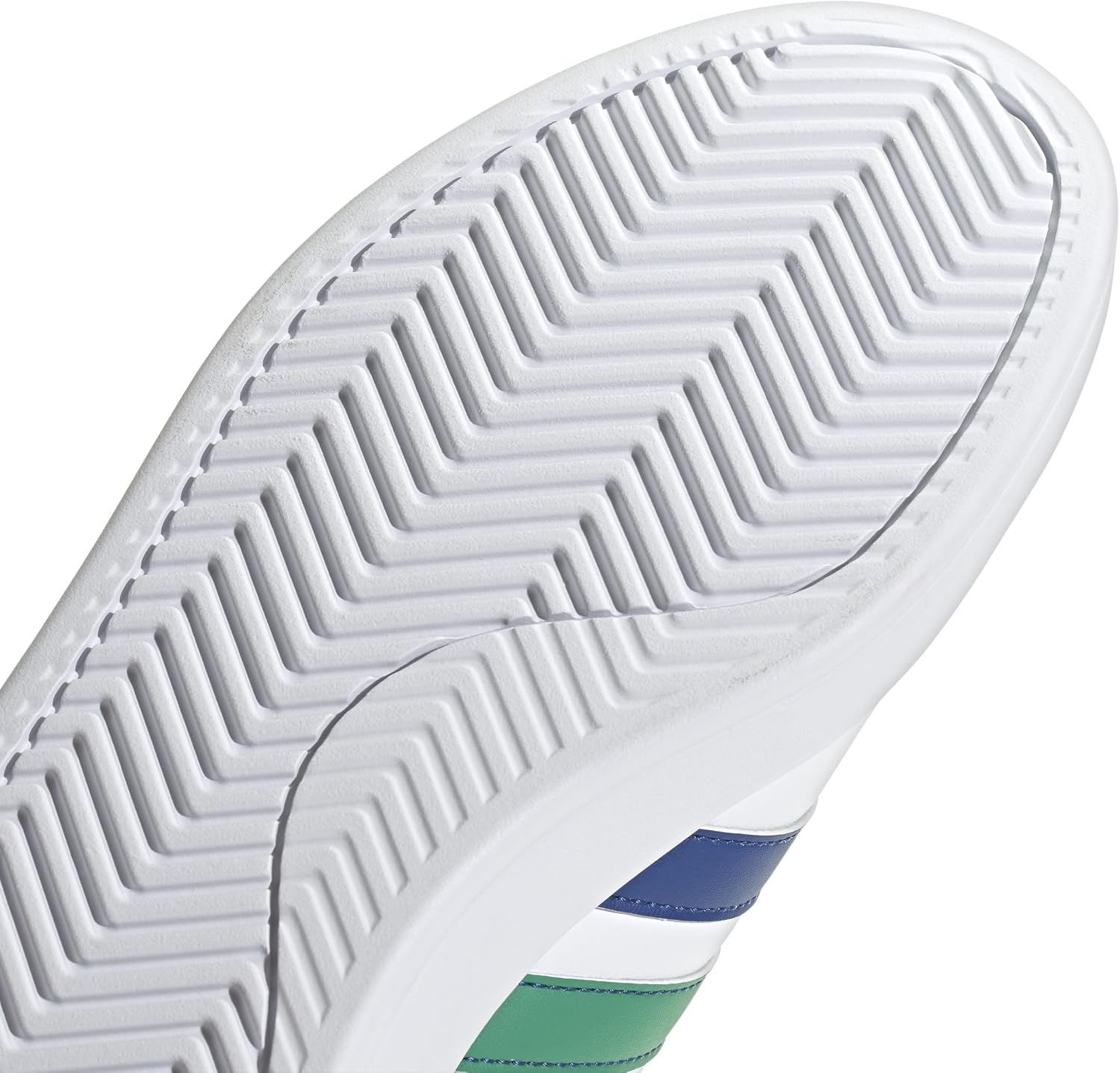 image:imageadidas Mens Grand Court 20 ShoeWhiteTeam Royal BlueCourt Green