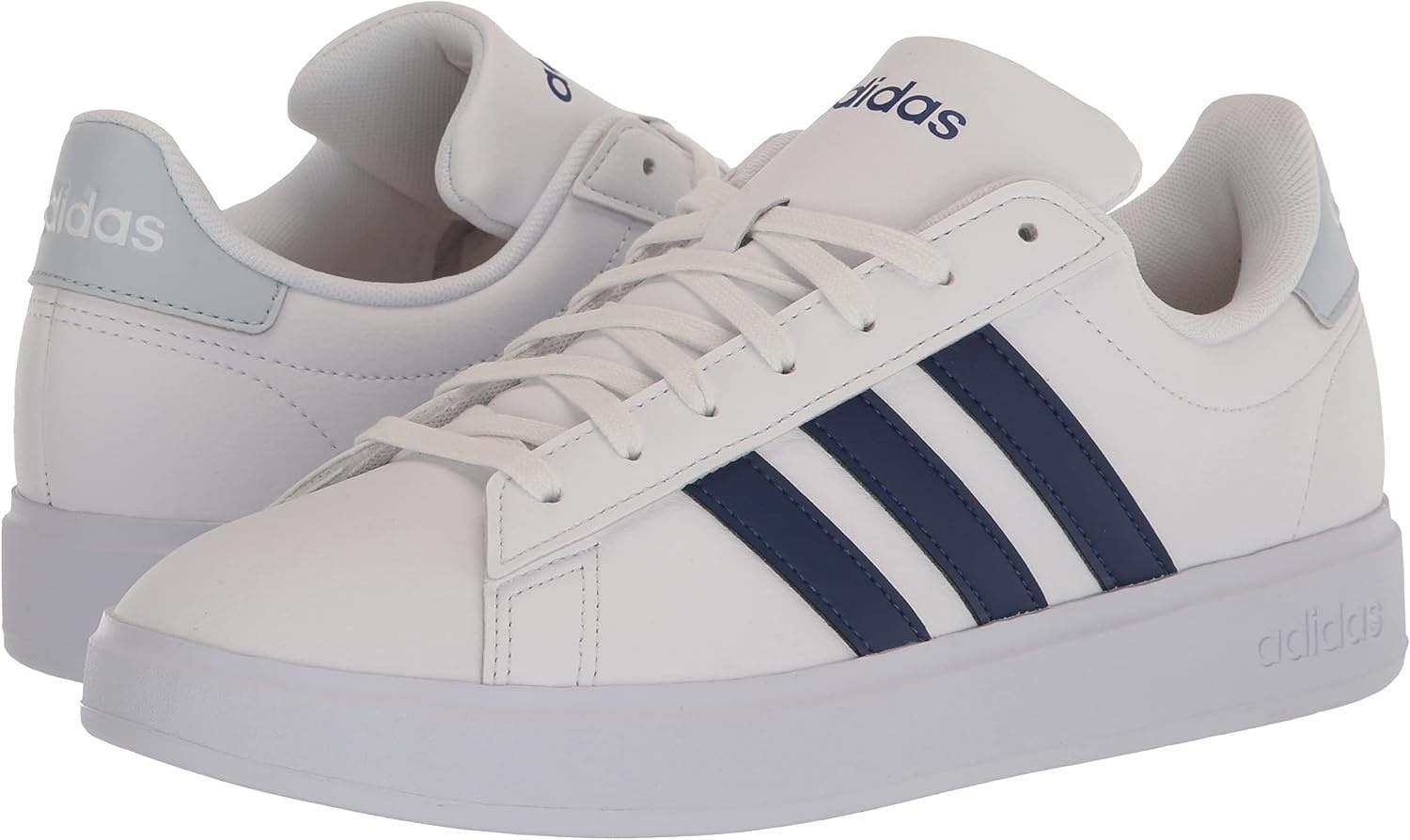 image:imageadidas Mens Grand Court 20 ShoeWhiteVictory BlueHalo Blue