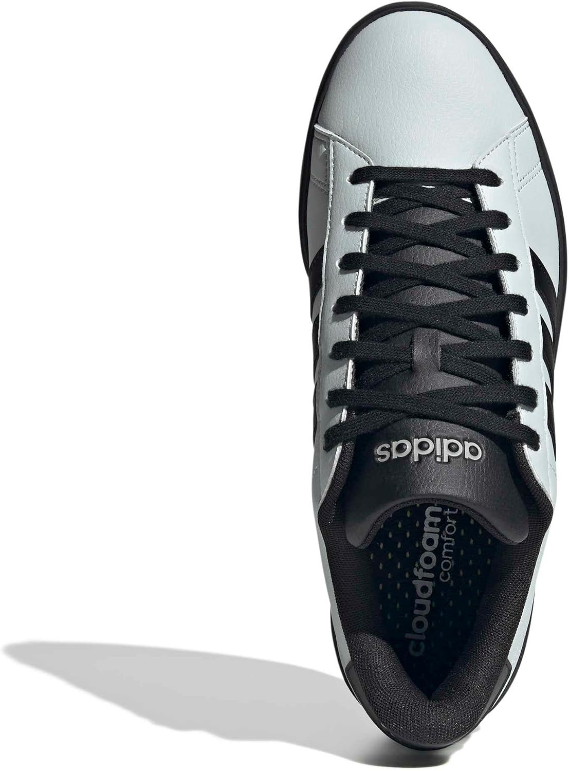 image:imageadidas Mens Grand Court 20 ShoeWonder SilverBlackBlack