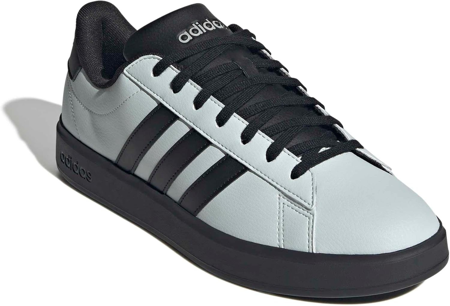 image:imageadidas Mens Grand Court 20 ShoeWonder SilverBlackBlack