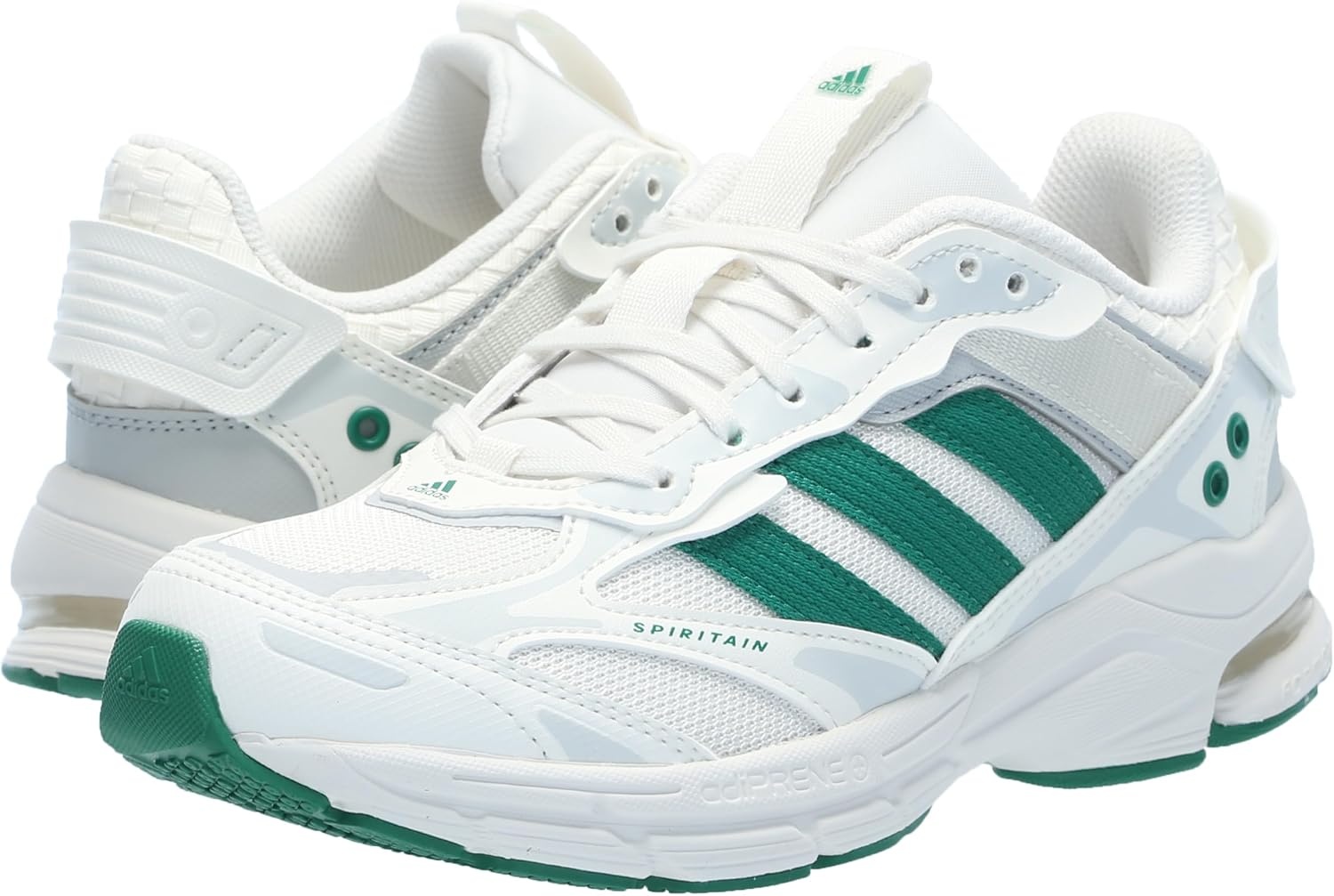 image:imageadidas Mens Spiritain 2000 SneakersWhiteClear GreyGreen