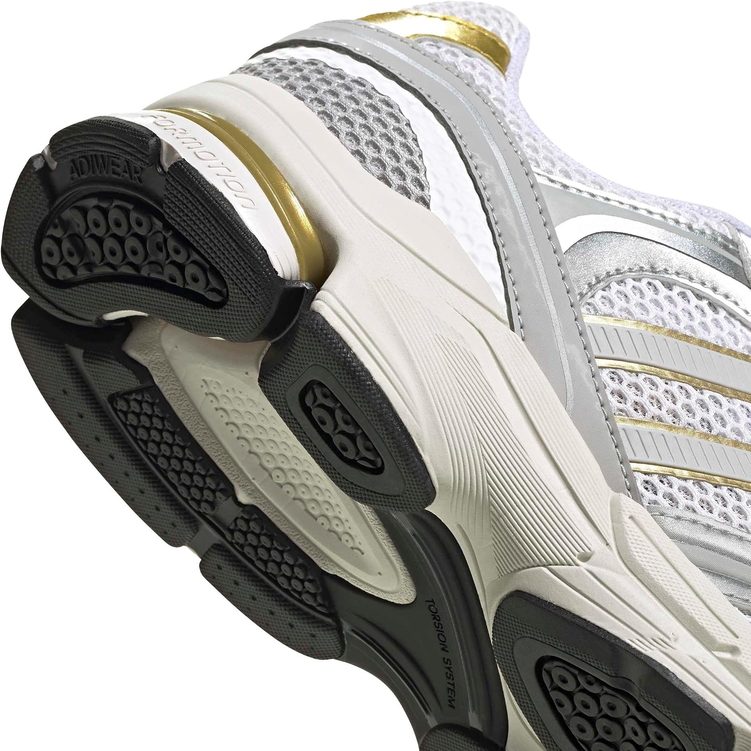 image:imageadidas Mens Spiritain 2000 SneakersWhiteLigh Solid GreyGold Metallic