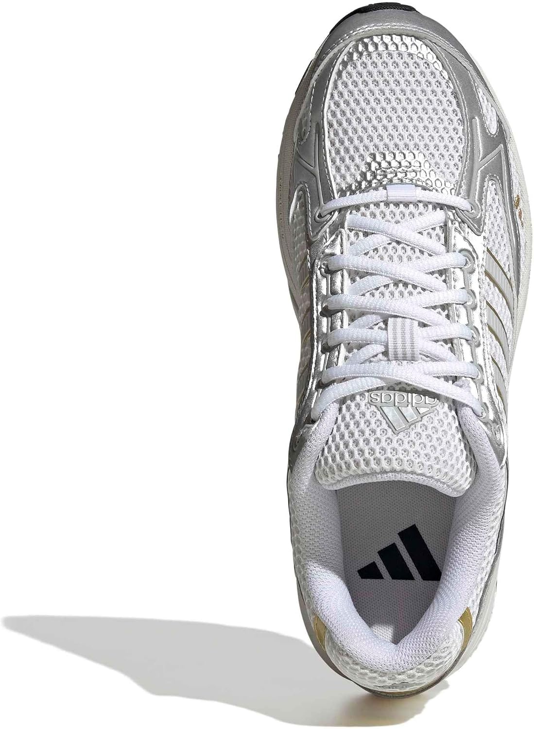 image:imageadidas Mens Spiritain 2000 SneakersWhiteLigh Solid GreyGold Metallic