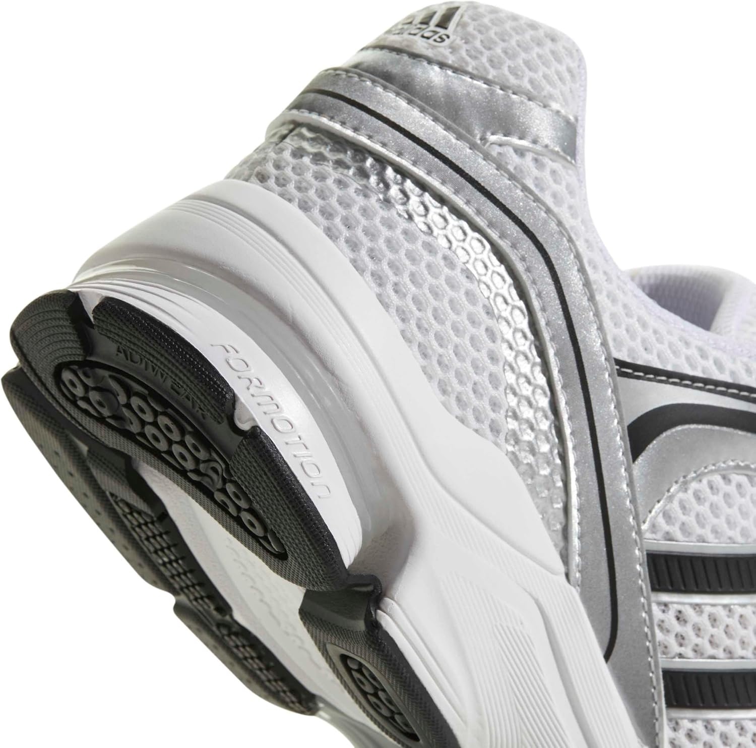image:imageadidas Mens Spiritain 2000 SneakersWhiteSilver MetallicBlack