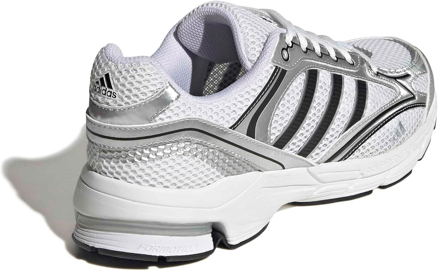 image:imageadidas Mens Spiritain 2000 SneakersWhiteSilver MetallicBlack
