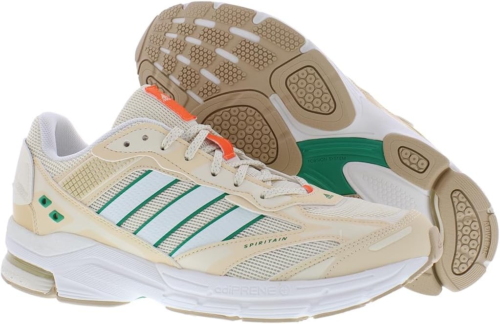 image:imageadidas Mens Spiritain 2000 SneakersWonder WhiteCore WhiteCourt Greenbeige