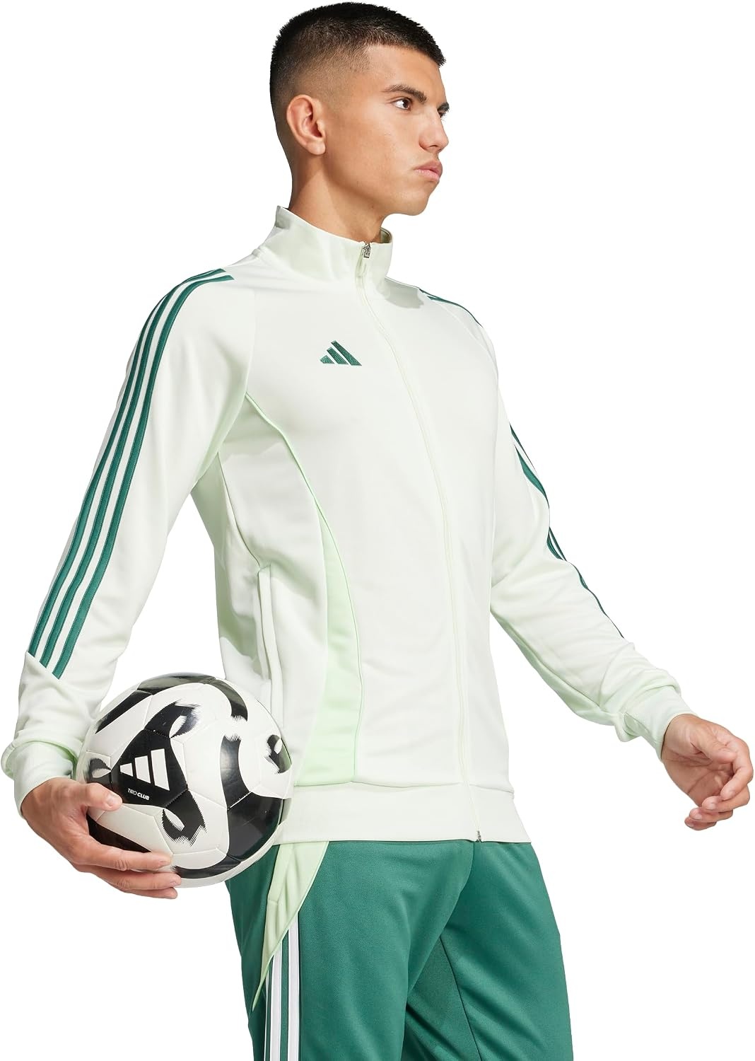 image:imageadidas Mens Tiro 24 Training JacketGreen MistForest