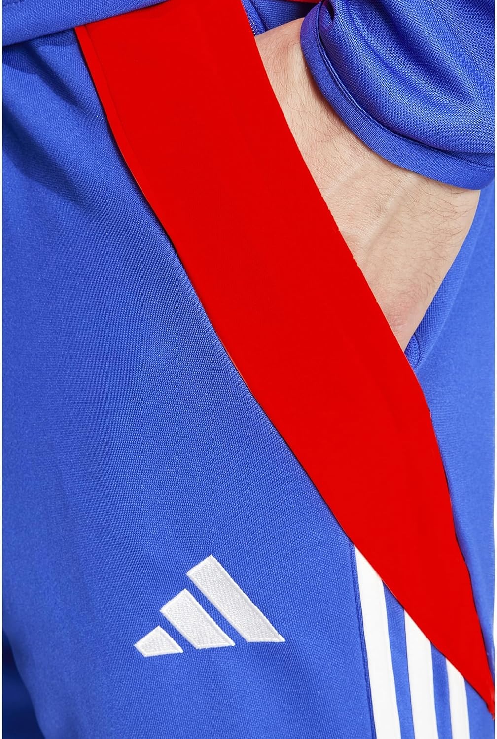 image:imageadidas Mens Tiro 24 Training JacketLucid BlueSolar RedWhite