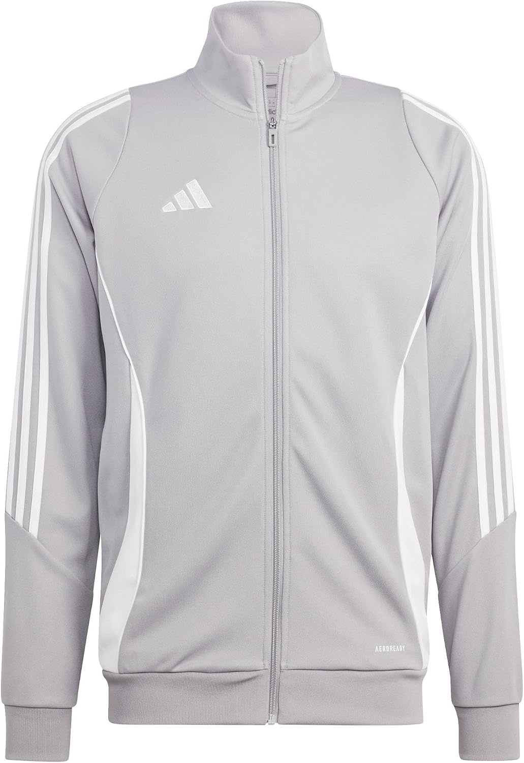 image:imageadidas Mens Tiro 24 Training JacketTeam Mid GreyWhite