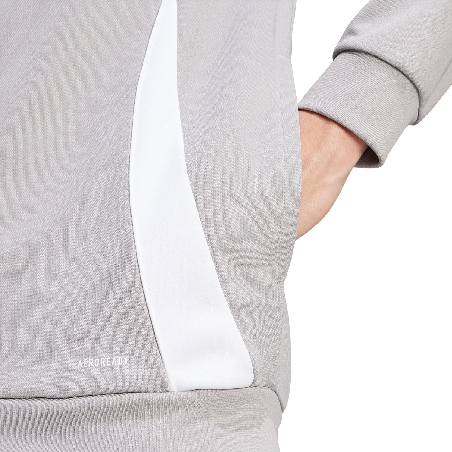 image:imageadidas Mens Tiro 24 Training JacketTeam Mid GreyWhite