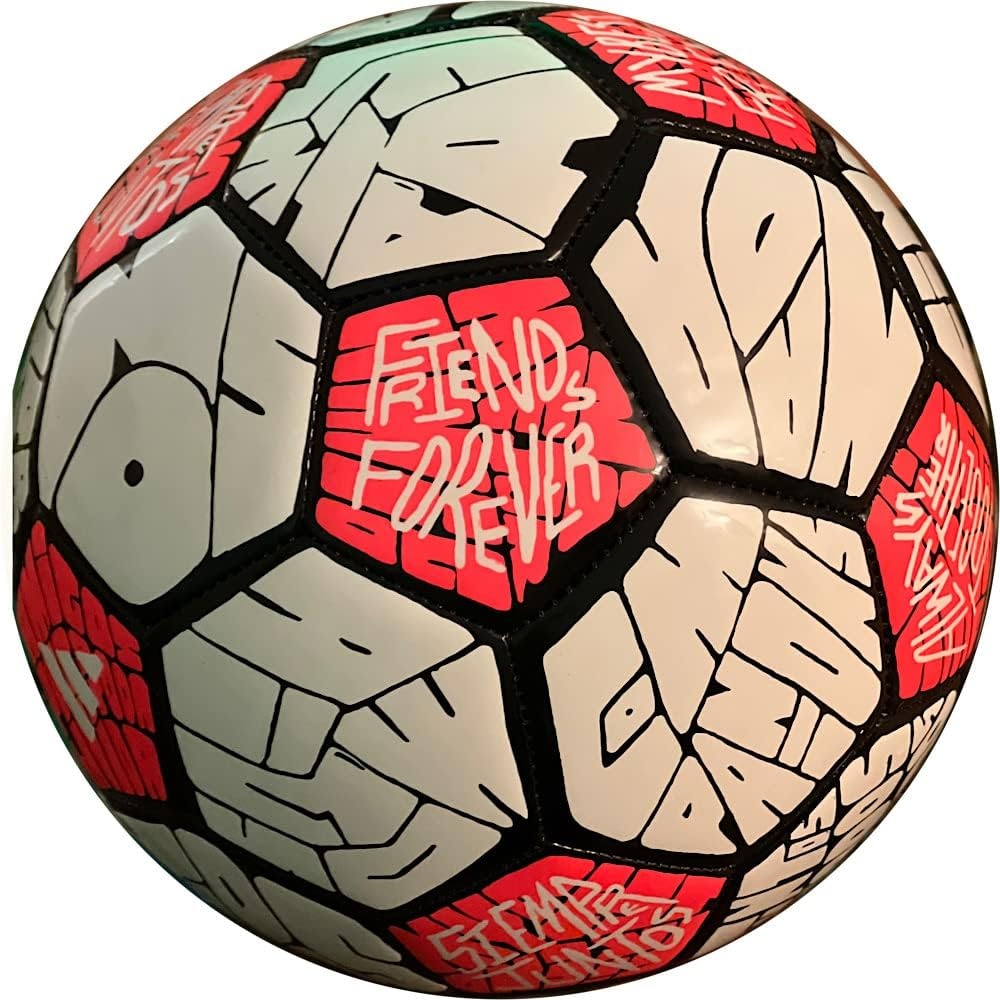 image:imageadidas Messi Club BallWhiteBlackSolar Red