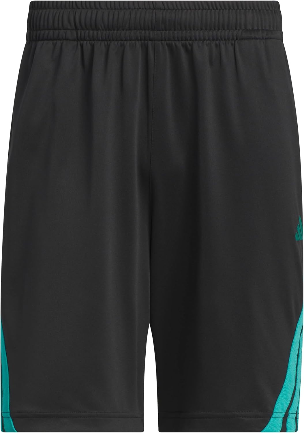 image:imageadidas Originals Mens Basketball Legends 3Stripes ShortsBlackPure Teal
