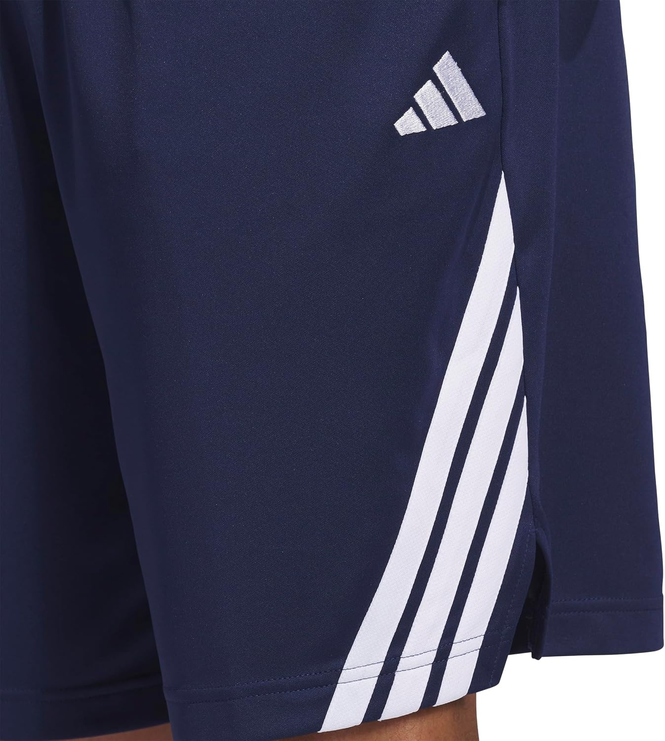 image:imageadidas Originals Mens Basketball Legends 3Stripes ShortsTeam Navy BlueWhite