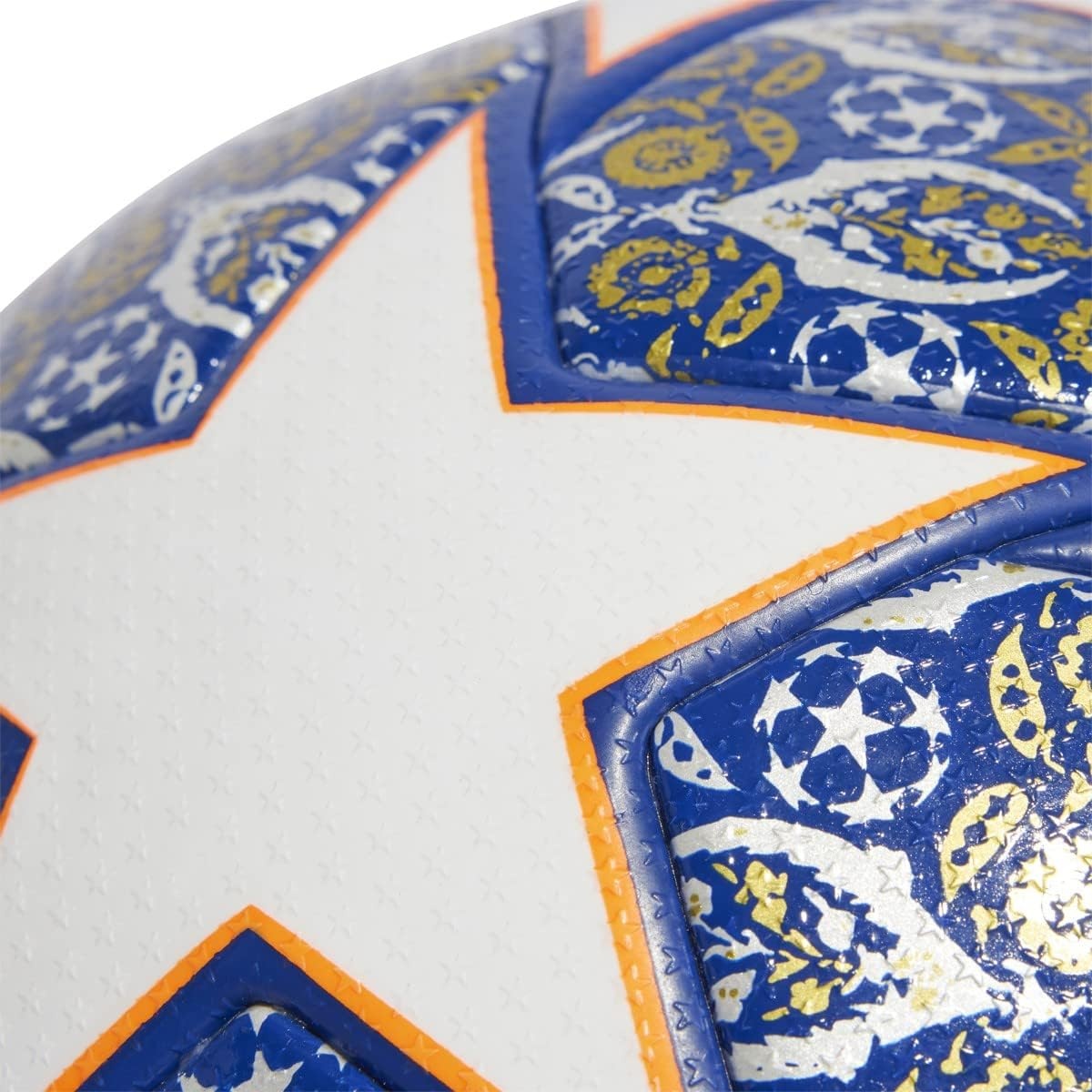 image:imageadidas UCL Istanbul Pro Match Ball TOPWHITETEAM ROYAL BLUESOLAR ORANGESILVER MET BOTTOMGO HU1576