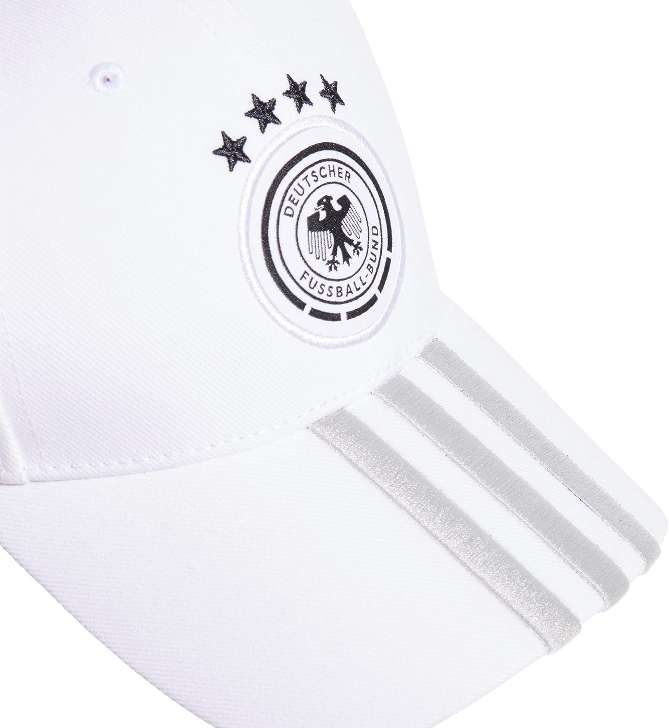 image:imageadidas Unisex Adult Germany Soccer CapWhiteBlack
