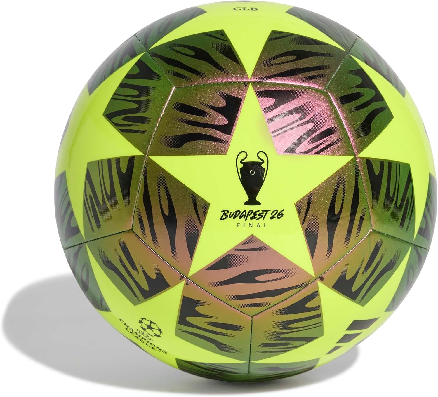 image:imageadidas Unisex Adult UEFA Champions League Final Club Soccer BallBlackSolar Yellow