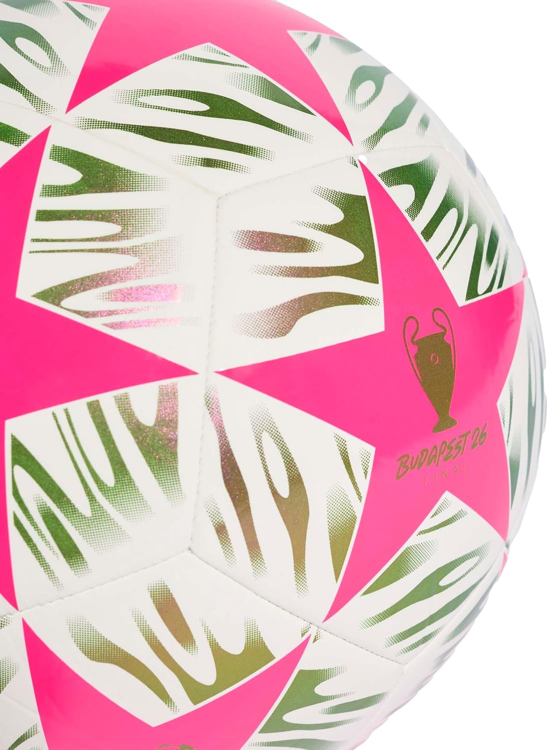 image:imageadidas Unisex Adult UEFA Champions League Final Club Soccer BallTeam Shock PinkWhite