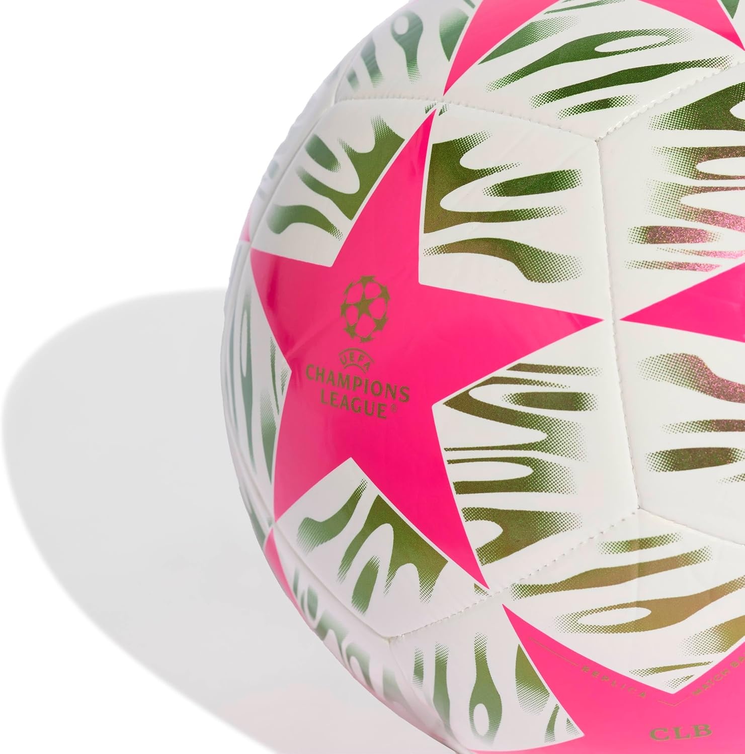 image:imageadidas Unisex Adult UEFA Champions League Final Club Soccer BallTeam Shock PinkWhite