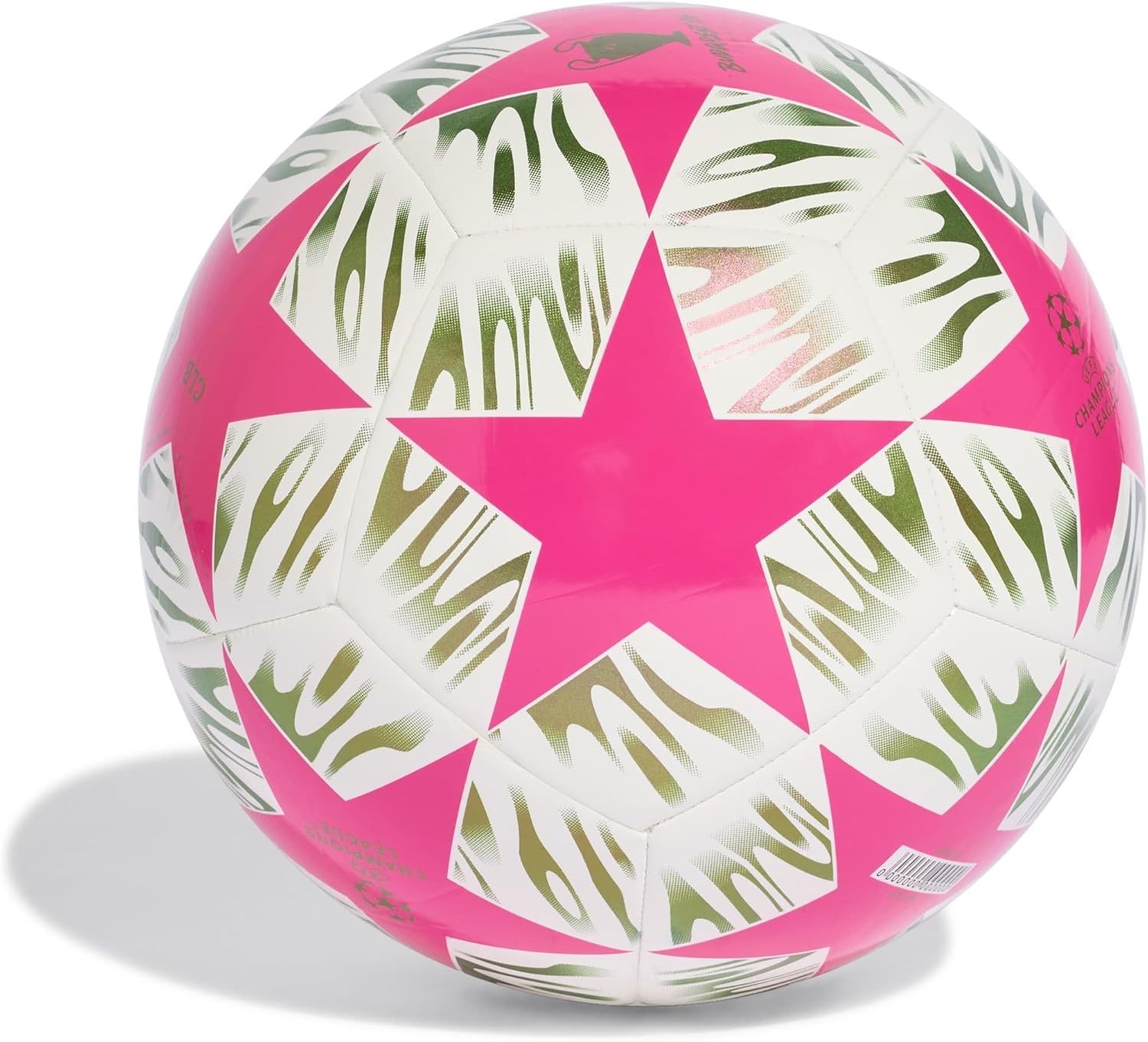 image:imageadidas Unisex Adult UEFA Champions League Final Club Soccer BallTeam Shock PinkWhite