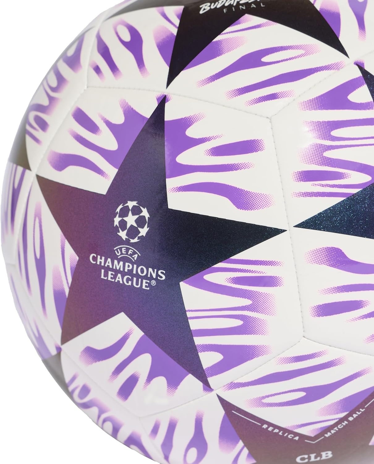 image:imageadidas Unisex Adult UEFA Champions League Final Club Soccer BallWhiteShock Purple