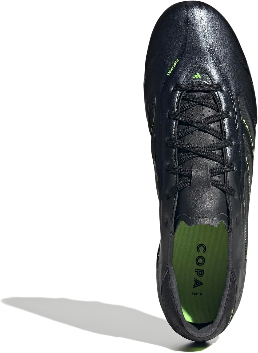 image:imageadidas UnisexAdult Copa Pure 3 League Firm GroundMulti GroundBlackSolid GreyLucid Lemon