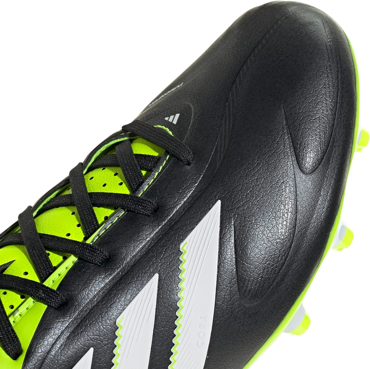 image:imageadidas UnisexAdult Copa Pure 3 League Firm GroundMulti GroundBlackWhiteLucid Lemon