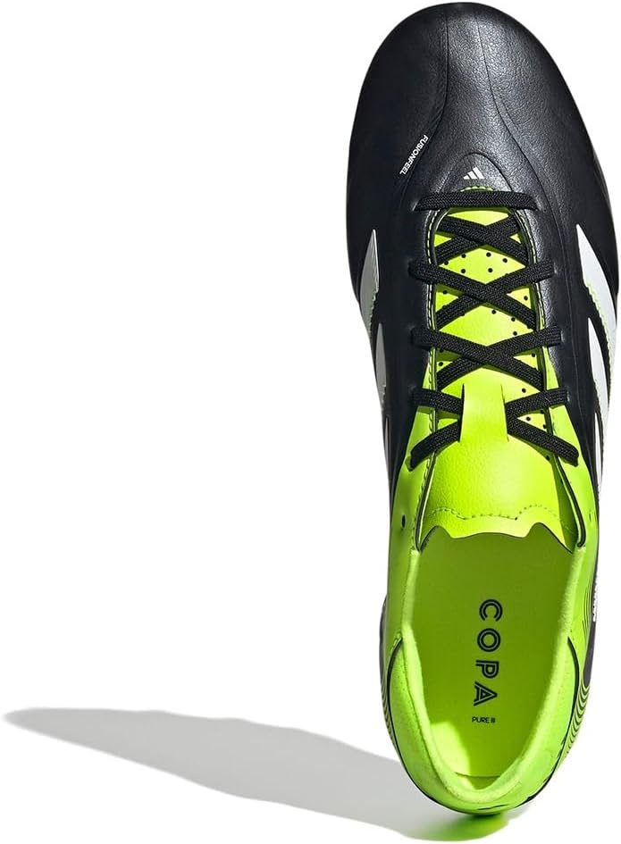 image:imageadidas UnisexAdult Copa Pure 3 League Firm GroundMulti GroundBlackWhiteLucid Lemon