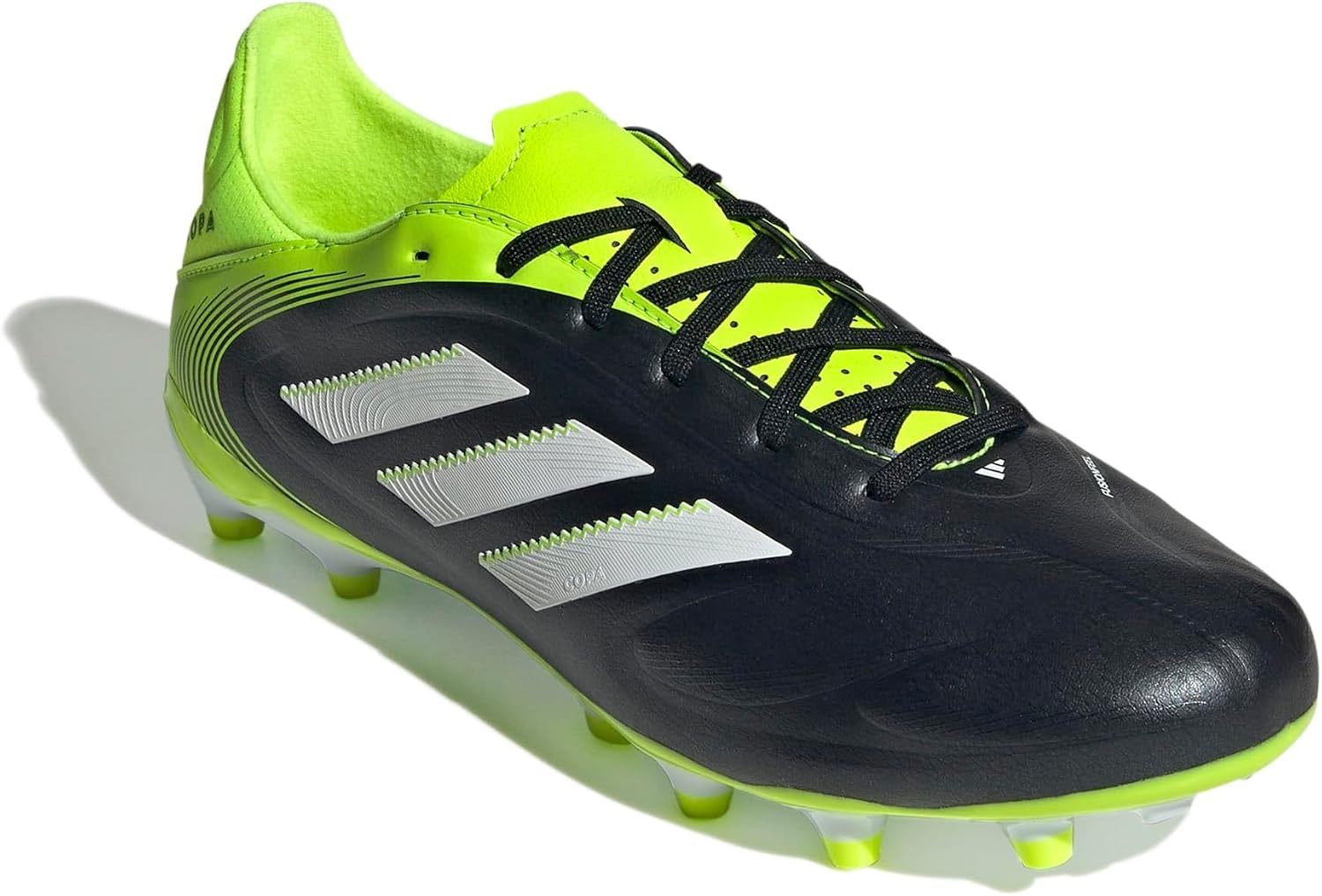image:imageadidas UnisexAdult Copa Pure 3 League Firm GroundMulti GroundBlackWhiteLucid Lemon