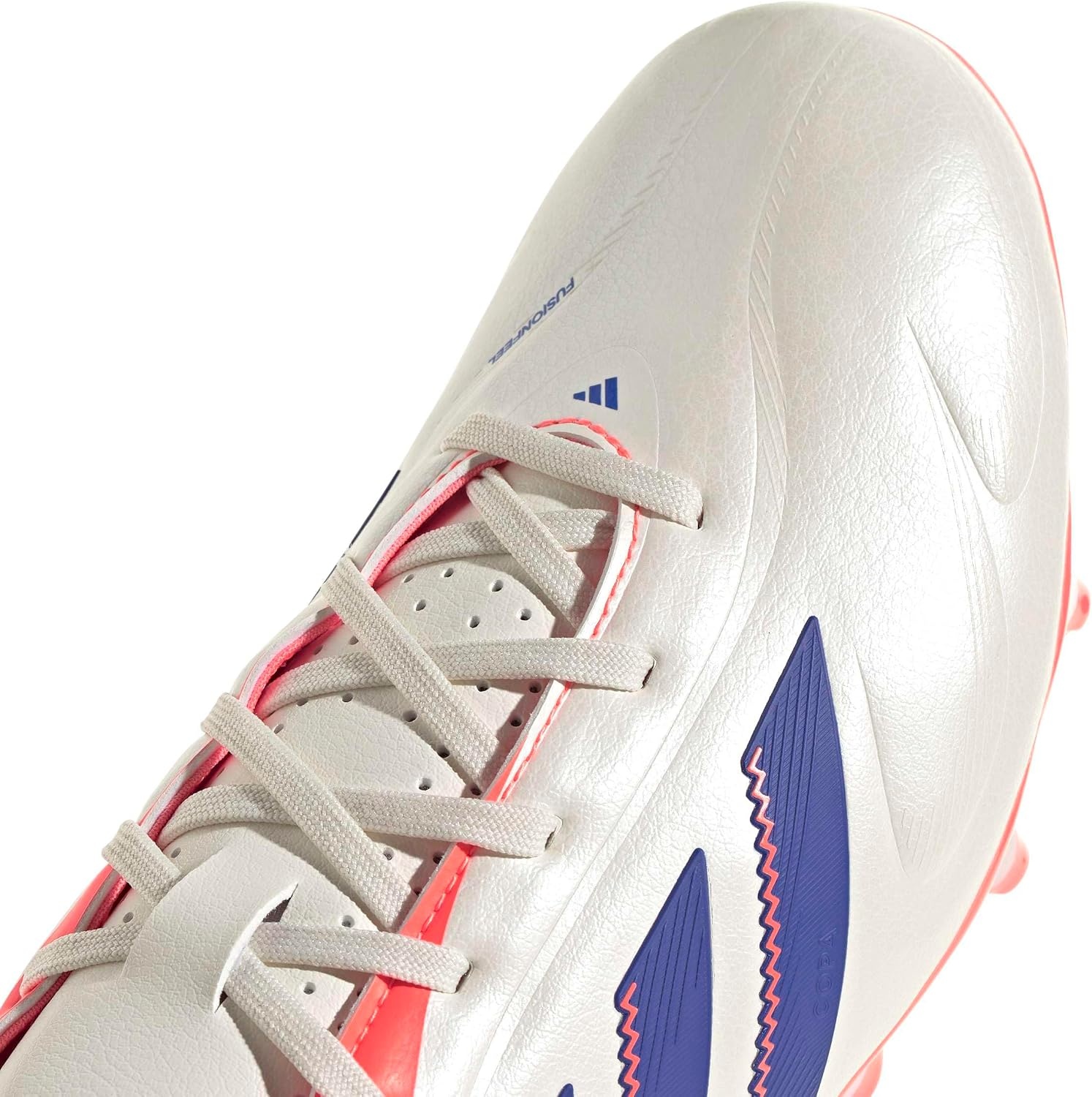 image:imageadidas UnisexAdult Copa Pure 3 League Firm GroundMulti GroundOff WhiteLucid BlueSignal Coral