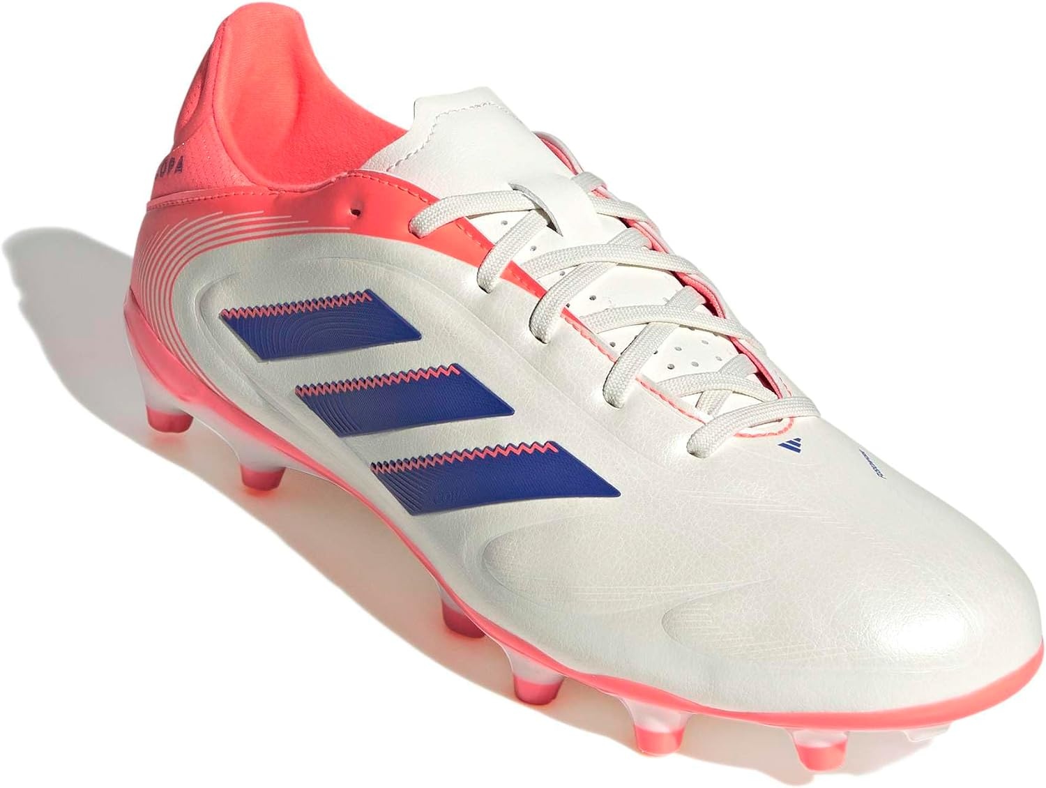 image:imageadidas UnisexAdult Copa Pure 3 League Firm GroundMulti GroundOff WhiteLucid BlueSignal Coral