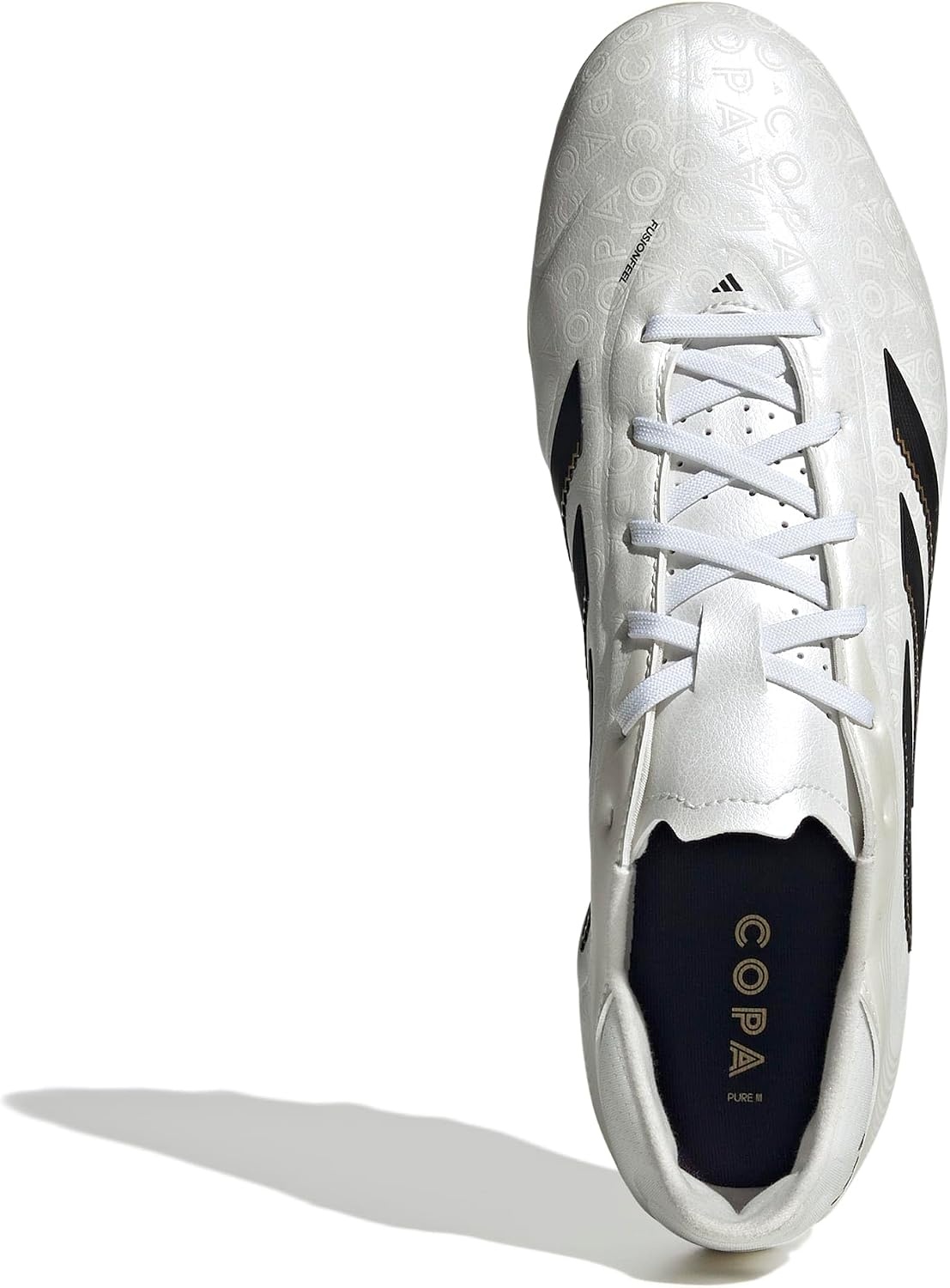 image:imageadidas UnisexAdult Copa Pure 3 League Firm GroundMulti GroundZero MetallicBlackGold Metallic
