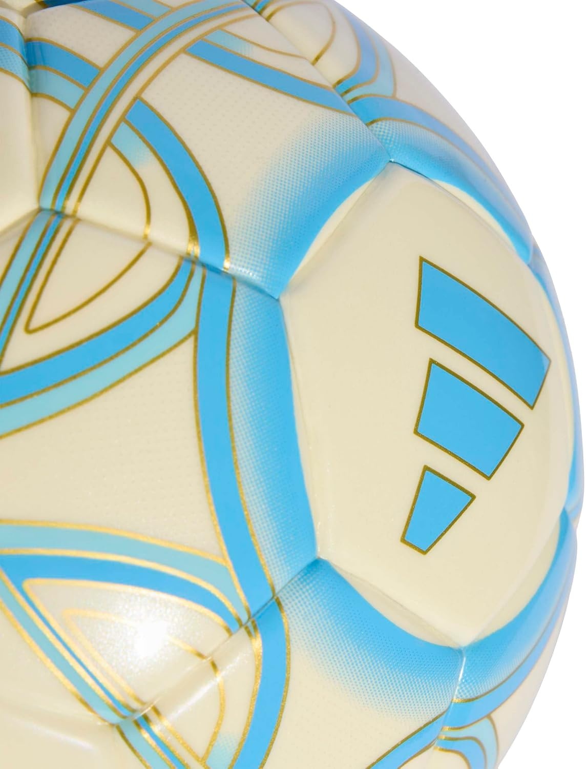 image:imageadidas UnisexAdult Messi Mini Soccer BallIvorySemi Blue BurstIcey Blue
