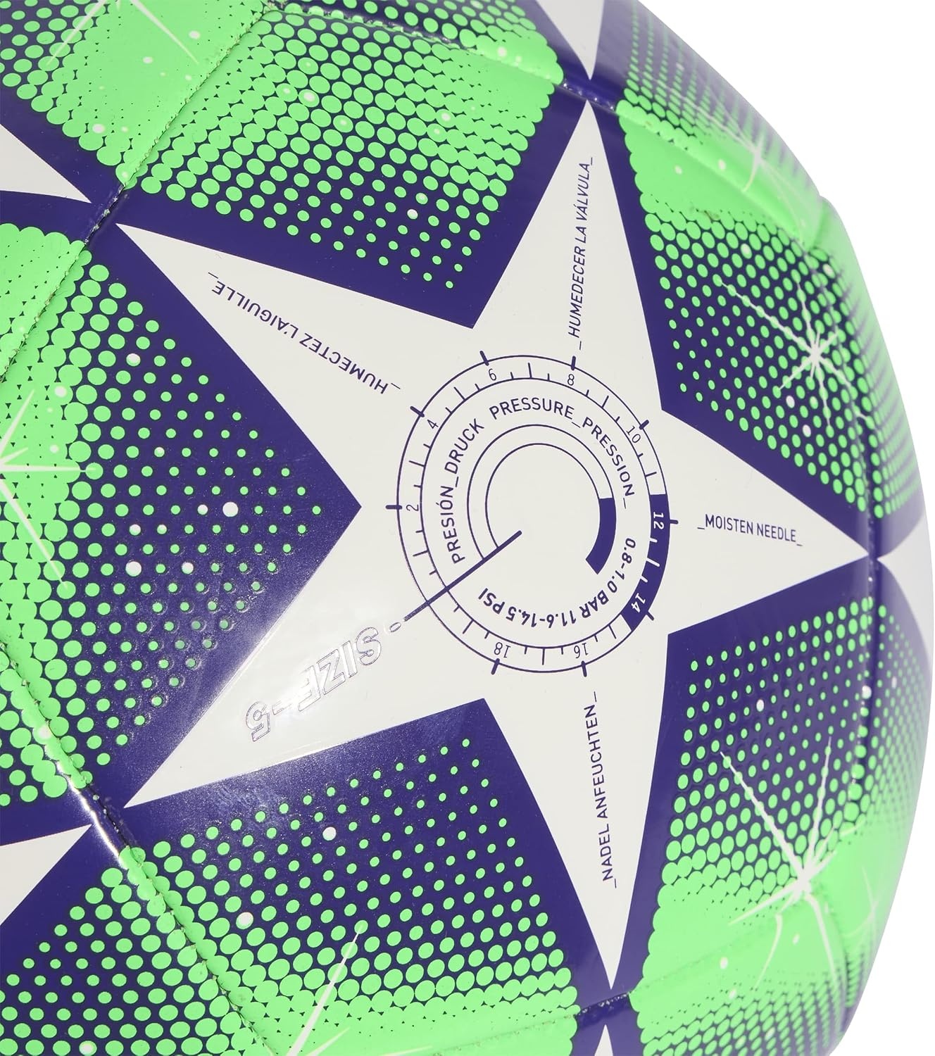 image:imageadidas UnisexAdult UEFA Champions League Soccer BallWhiteRich PurpleSilver Metallic