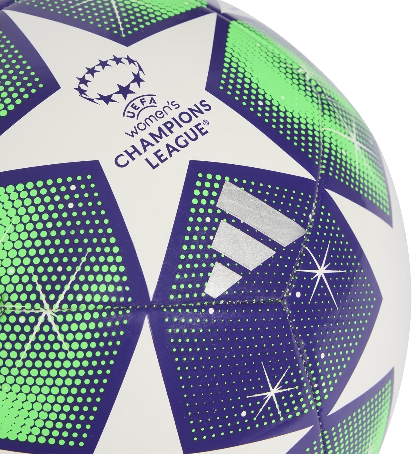 image:imageadidas UnisexAdult UEFA Champions League Soccer BallWhiteRich PurpleSilver Metallic