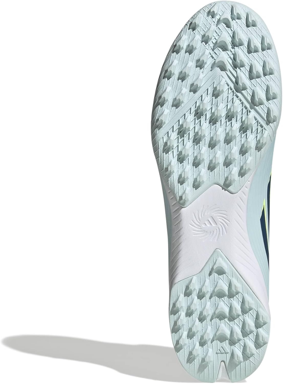 image:imageadidas Womens F50 Sparkfusion League Firm GroundArtificial Ground Soccer Cleats PurpleAlmost BlueDusky PetrolYellow