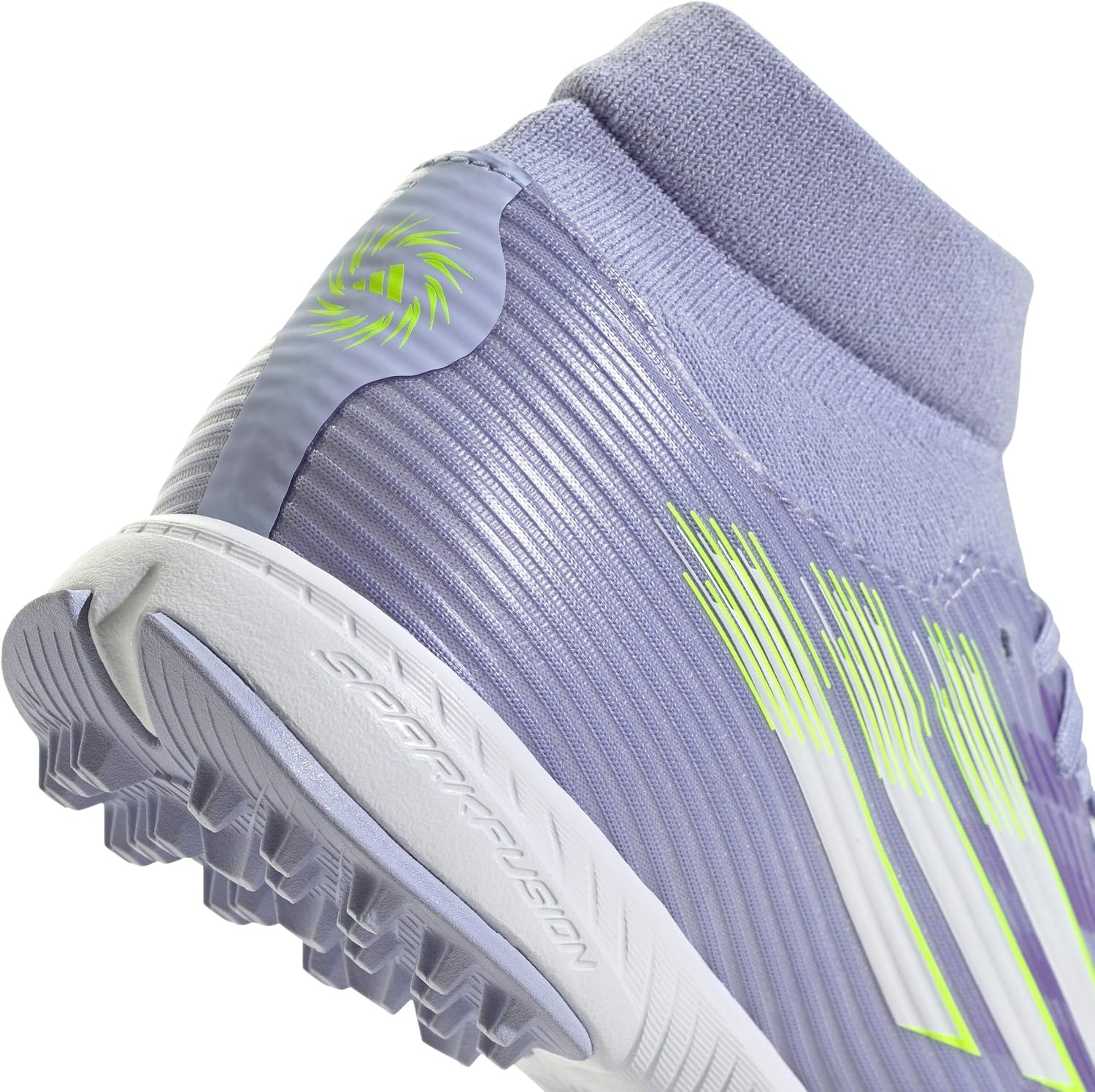 image:imageadidas Womens F50 Sparkfusion League Firm GroundArtificial Ground Soccer Cleats PurpleViolet ToneLucid LemonPurple Rush