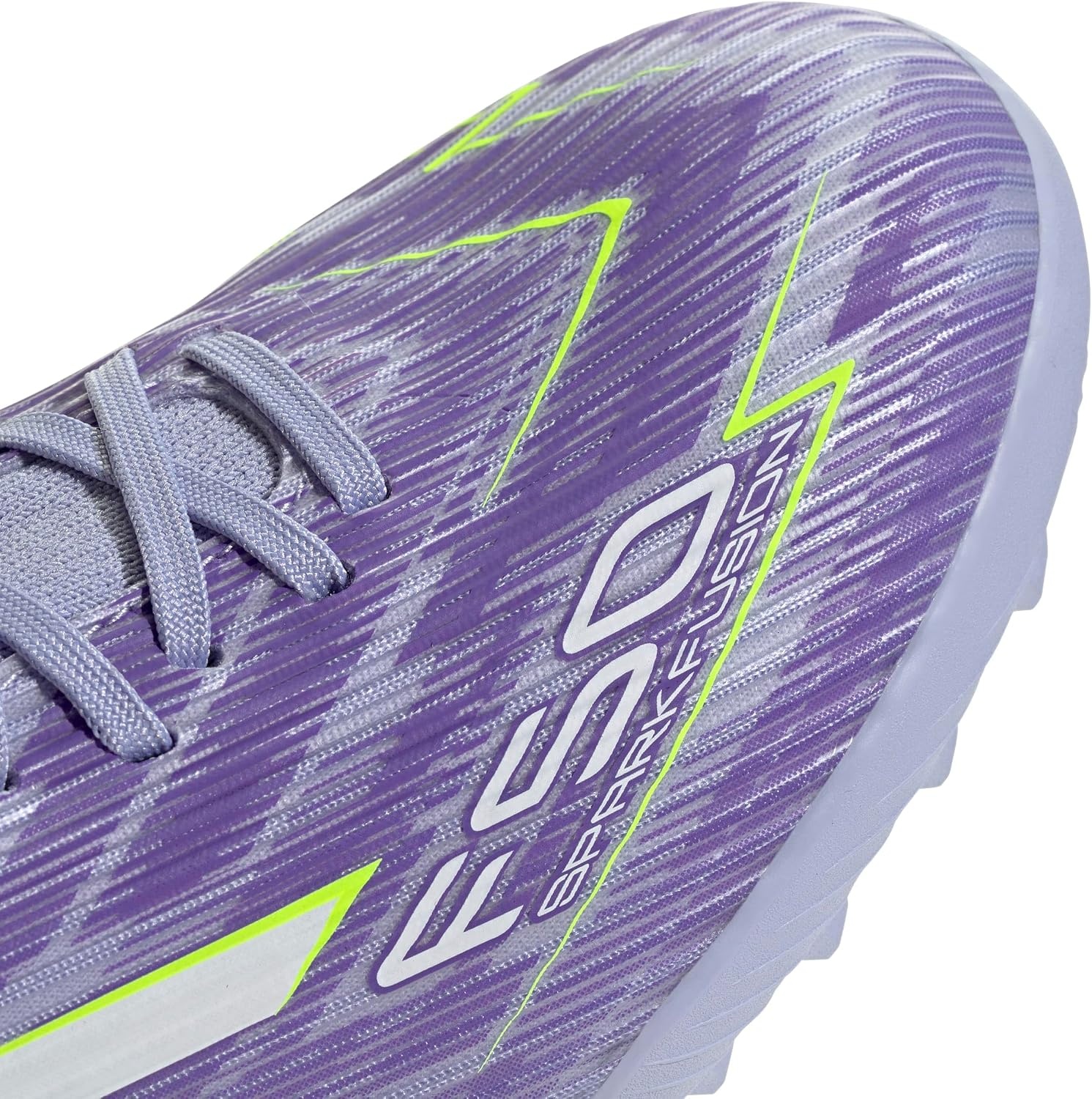 image:imageadidas Womens F50 Sparkfusion League Firm GroundArtificial Ground Soccer Cleats PurpleViolet ToneLucid LemonPurple Rush