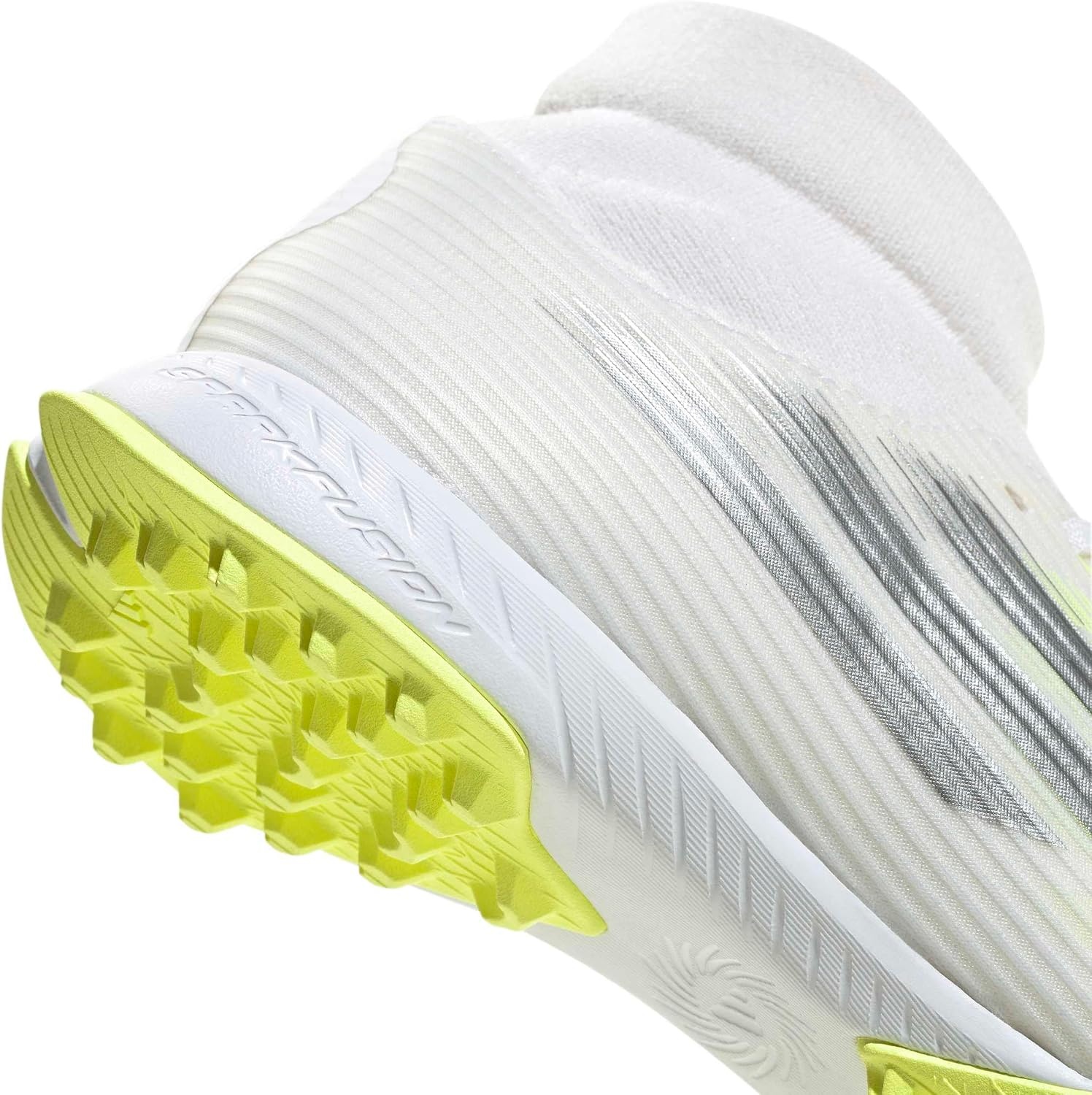 image:imageadidas Womens F50 Sparkfusion League Firm GroundArtificial Ground Soccer Cleats PurpleWhiteIron MetallicYellow