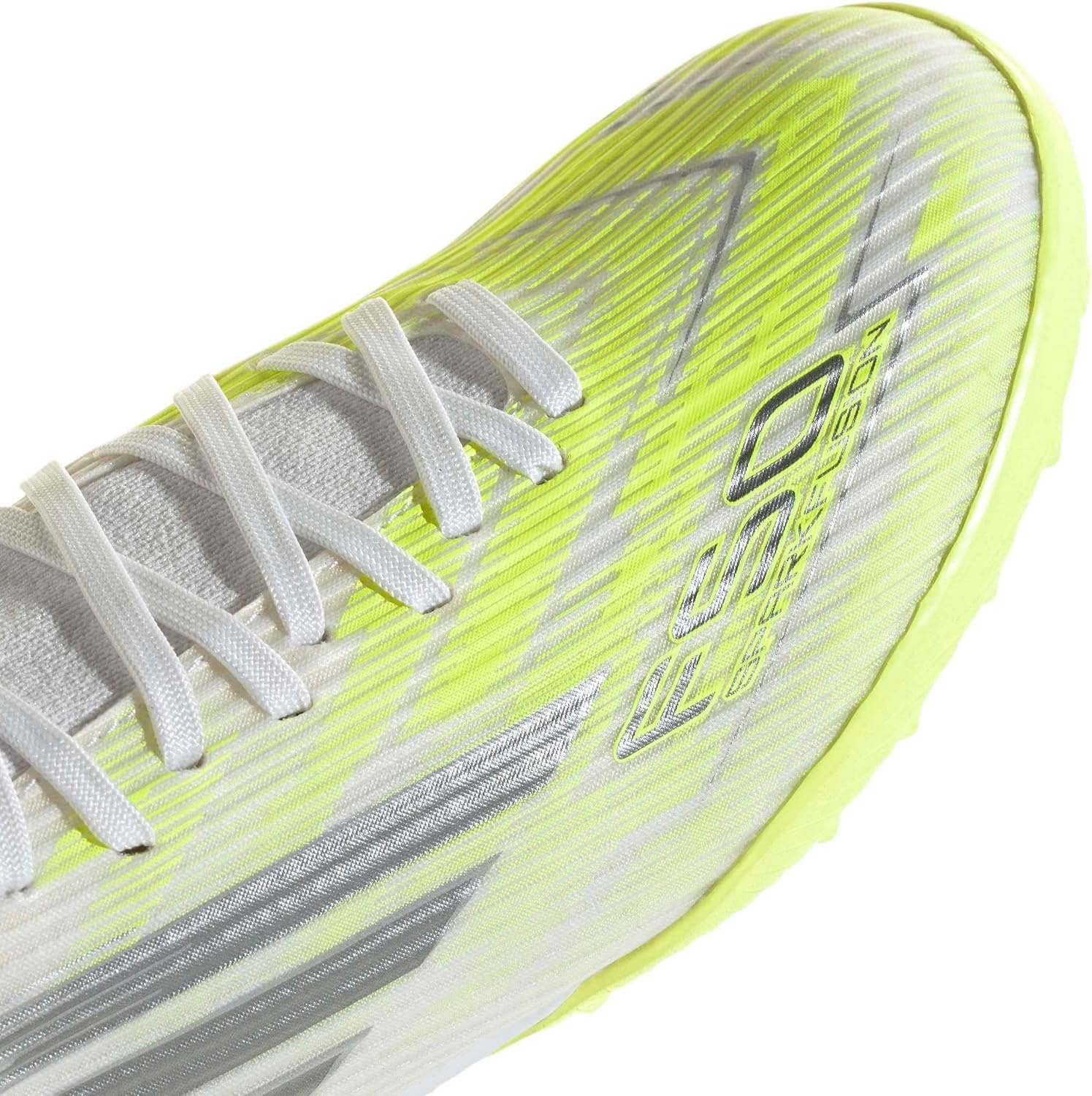image:imageadidas Womens F50 Sparkfusion League Firm GroundArtificial Ground Soccer Cleats PurpleWhiteIron MetallicYellow