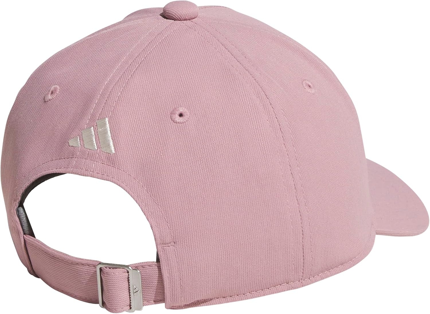 image:imageadidas Womens Sport Essentials Baseball Cap Athletic Relaxed Strapback HatMagic Mauve PurpleWonder Alumina GreyWhite