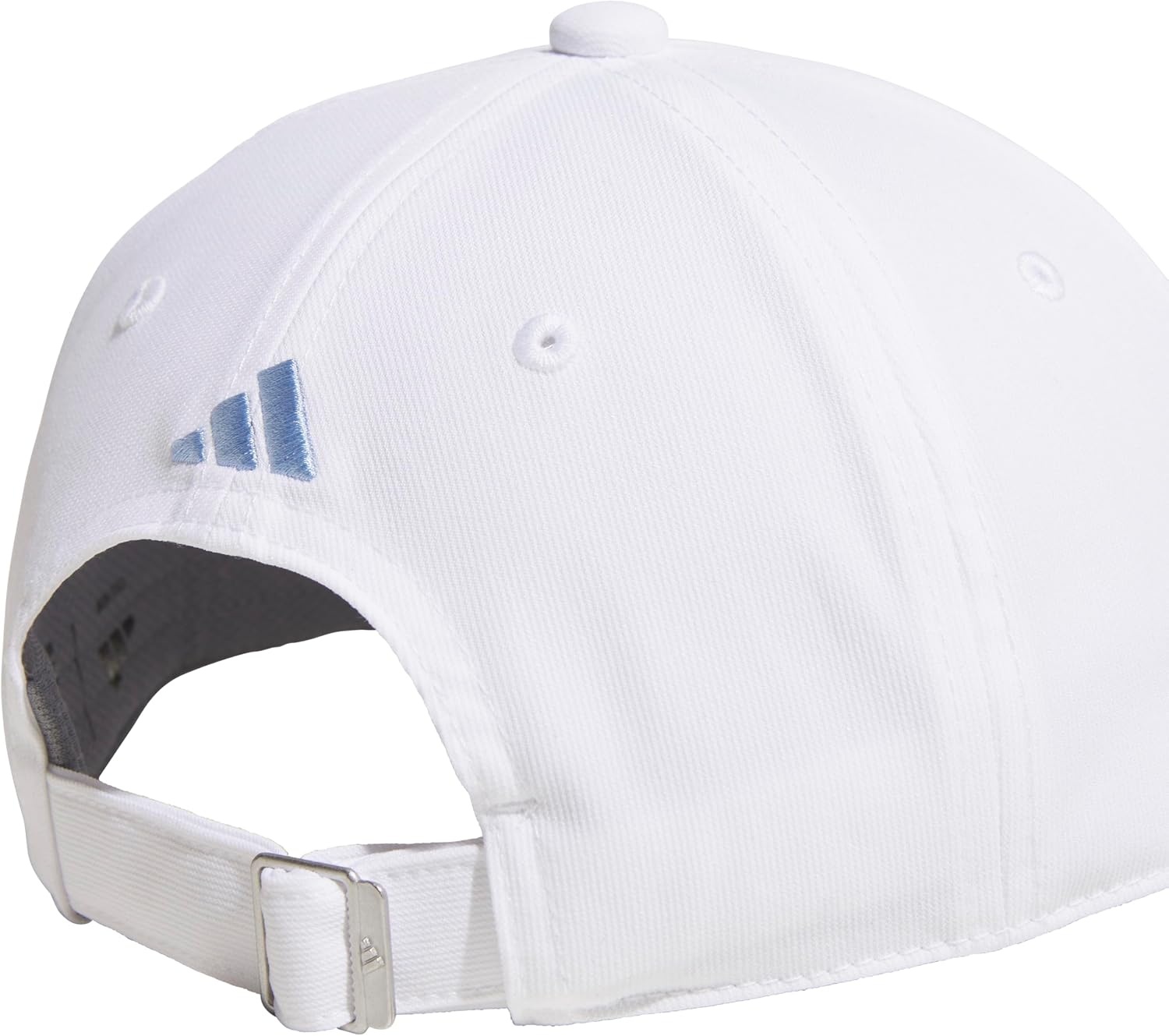 image:imageadidas Womens Sport Essentials Baseball Cap Athletic Relaxed Strapback HatWhiteDark BlueGlow Blue