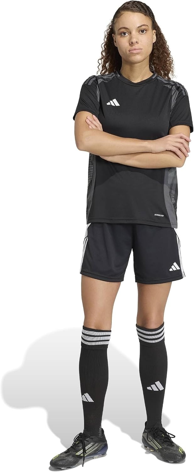 image:imageadidas Womens Tiro 24 ShortsBlackWhite